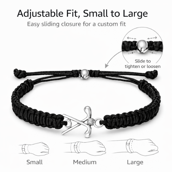 Golf Rope Bracelet - Pick Color