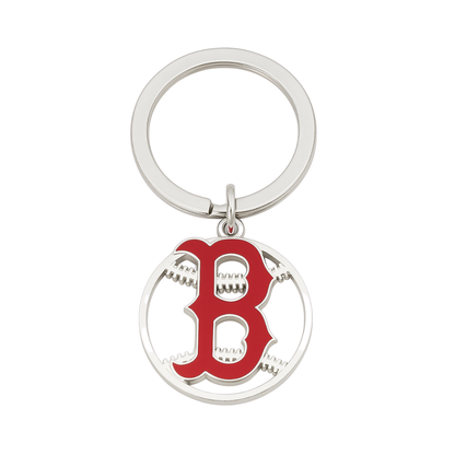 Boston Red Sox Baseball Keychain