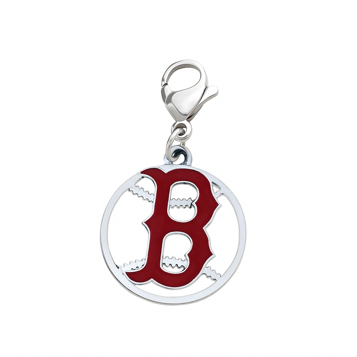 Boston Red Sox Clip On Zipper Pull
