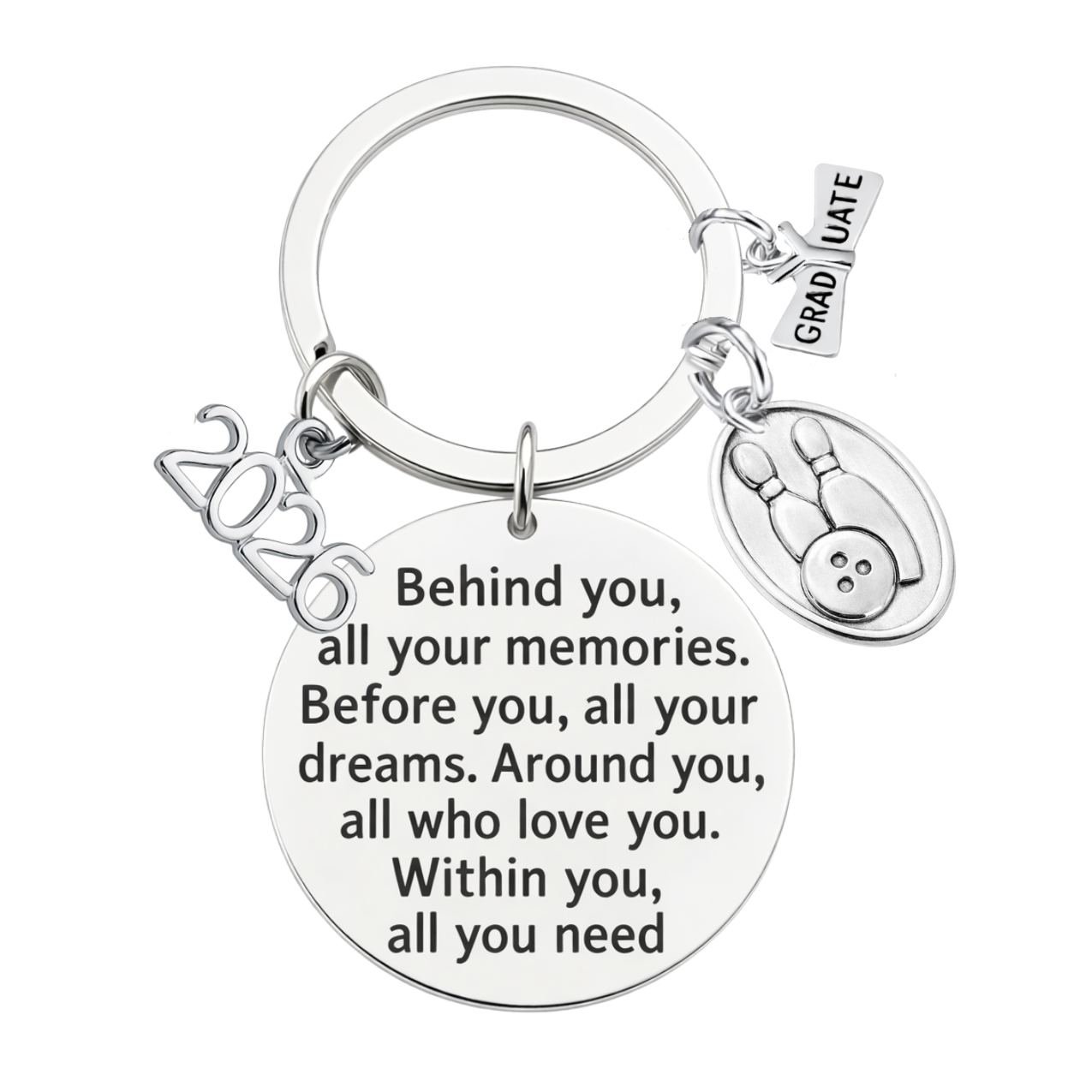 2026 Sports Graduation Keychain -Memories