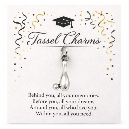 Bowling Graduation Tassel Charm