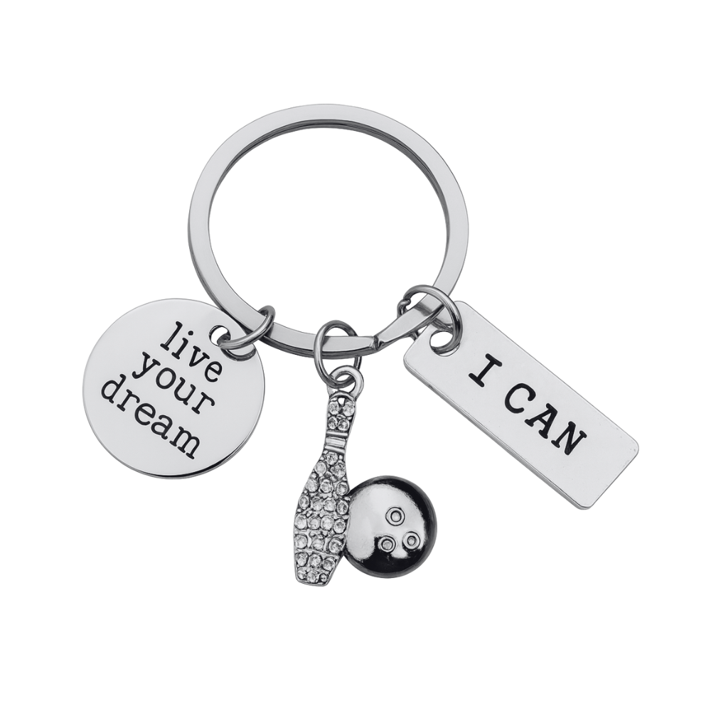 Bowling Keychain - Live Your Dream