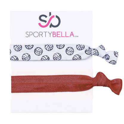 Volleyball Hair Ties -Pick Colors