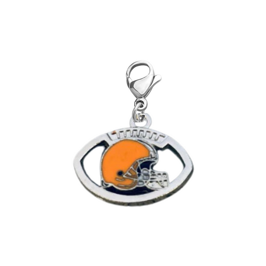 Cleveland Browns Clip On Zipper Pull