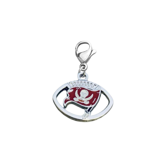 Tampa Bay Buccaneers Clip On Zipper Pull