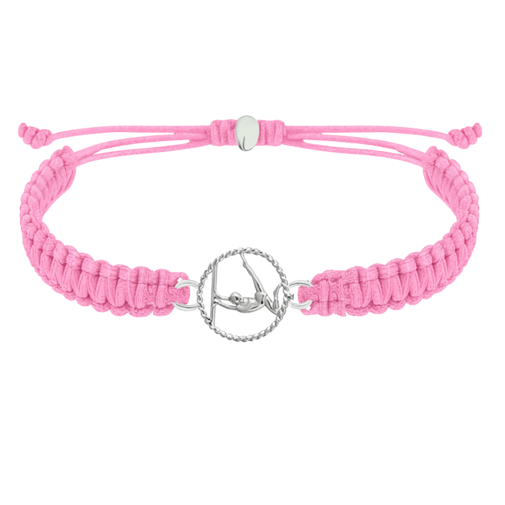 Gymnastics Adjustable Rope Bracelet - Pick Color