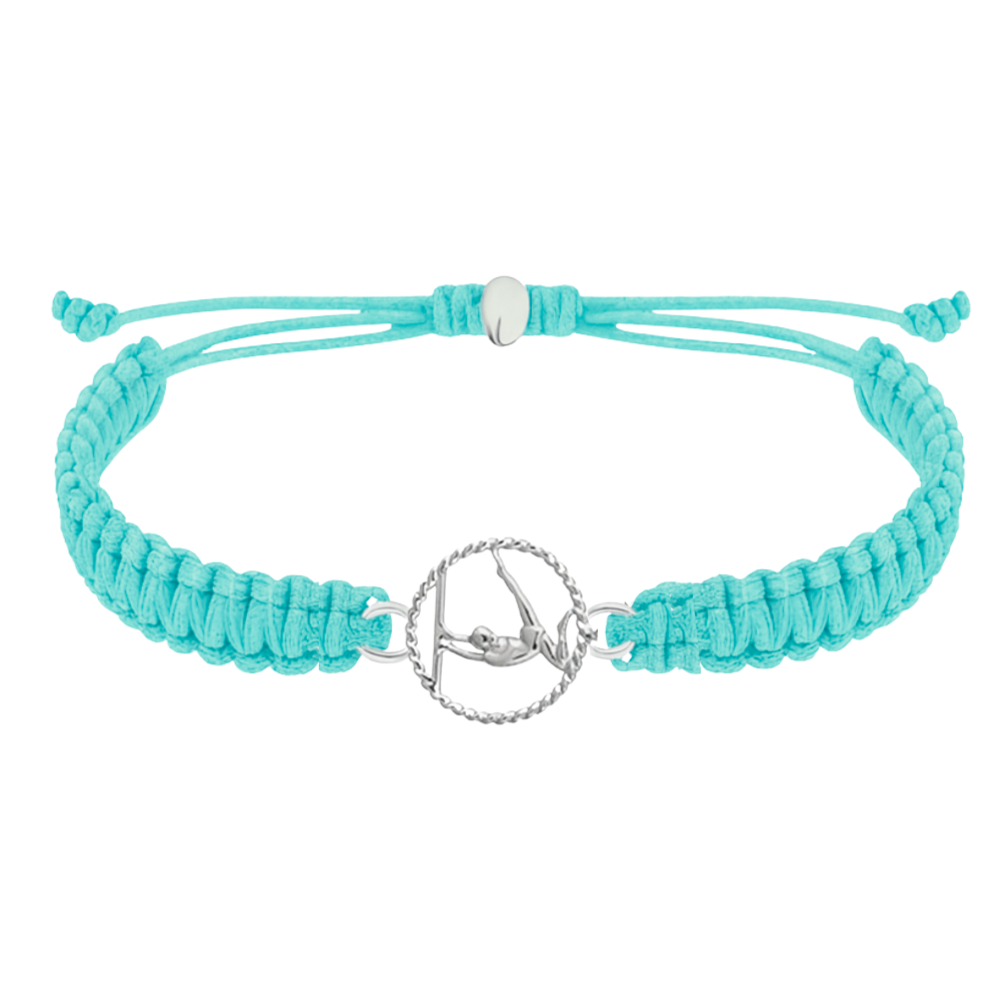 Gymnastics Adjustable Rope Bracelet - Pick Color