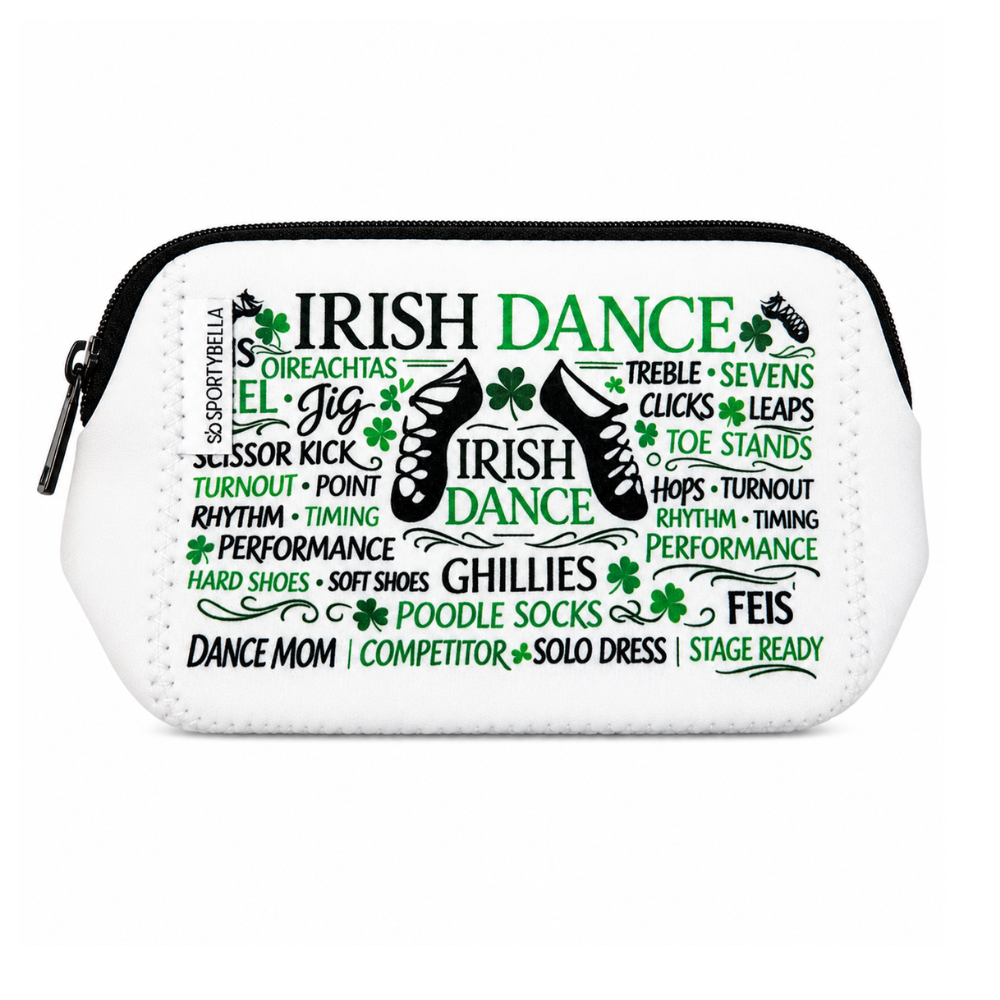 Irish Dance Cosmetic Pouch