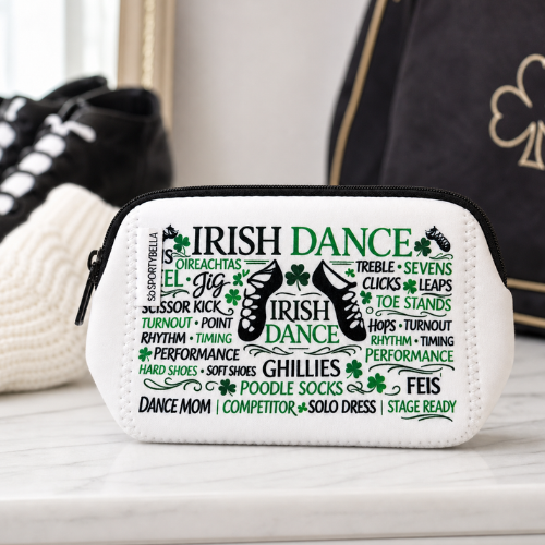 Irish Dance Cosmetic Pouch