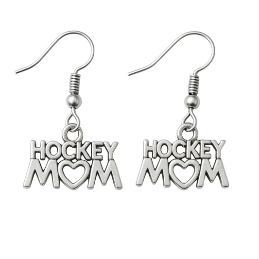 Ice Hockey Mom Earrings