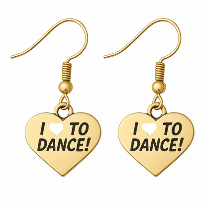 Love to Dance Earrings- Pick Color