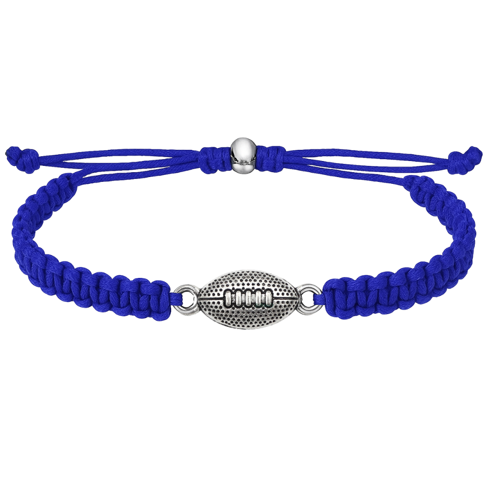 Football Rope Bracelet - Pick Color