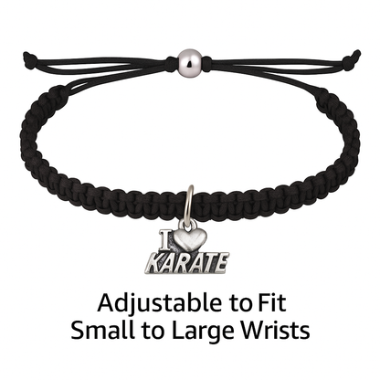 Love Karate Belt Bracelet