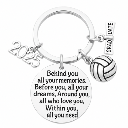 2025 Sports Graduation Keychain -Memories
