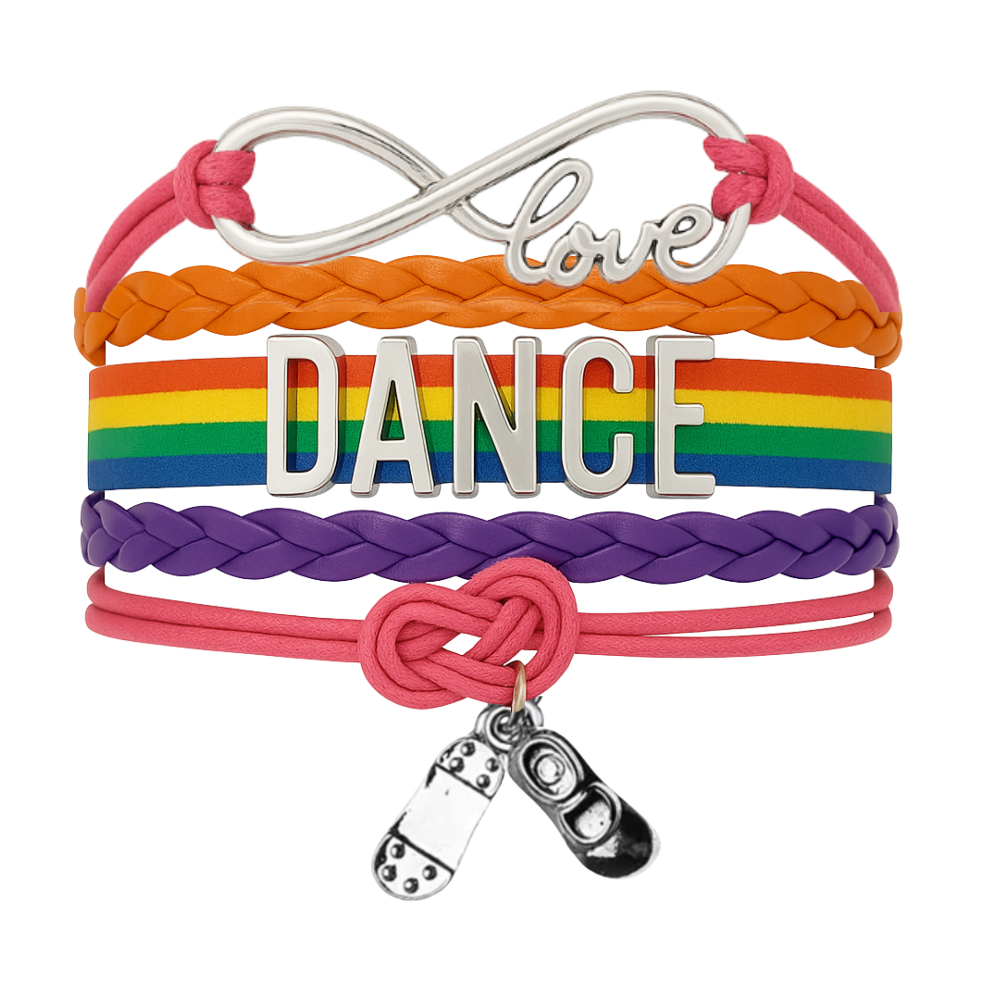 Tap Dance Infinity Bracelet - Pick Colors