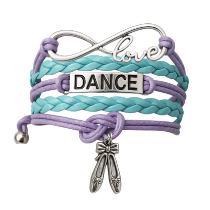 Dance Bracelets-  Pick Colors & Charms