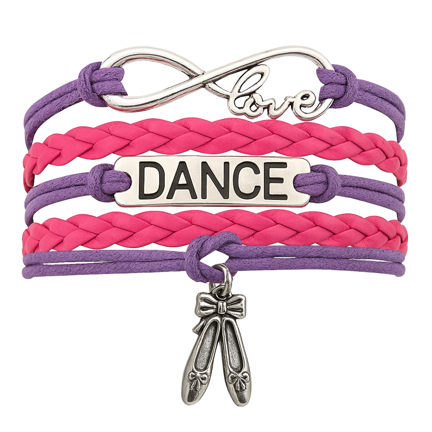 Dance Bracelets-  Pick Colors & Charms