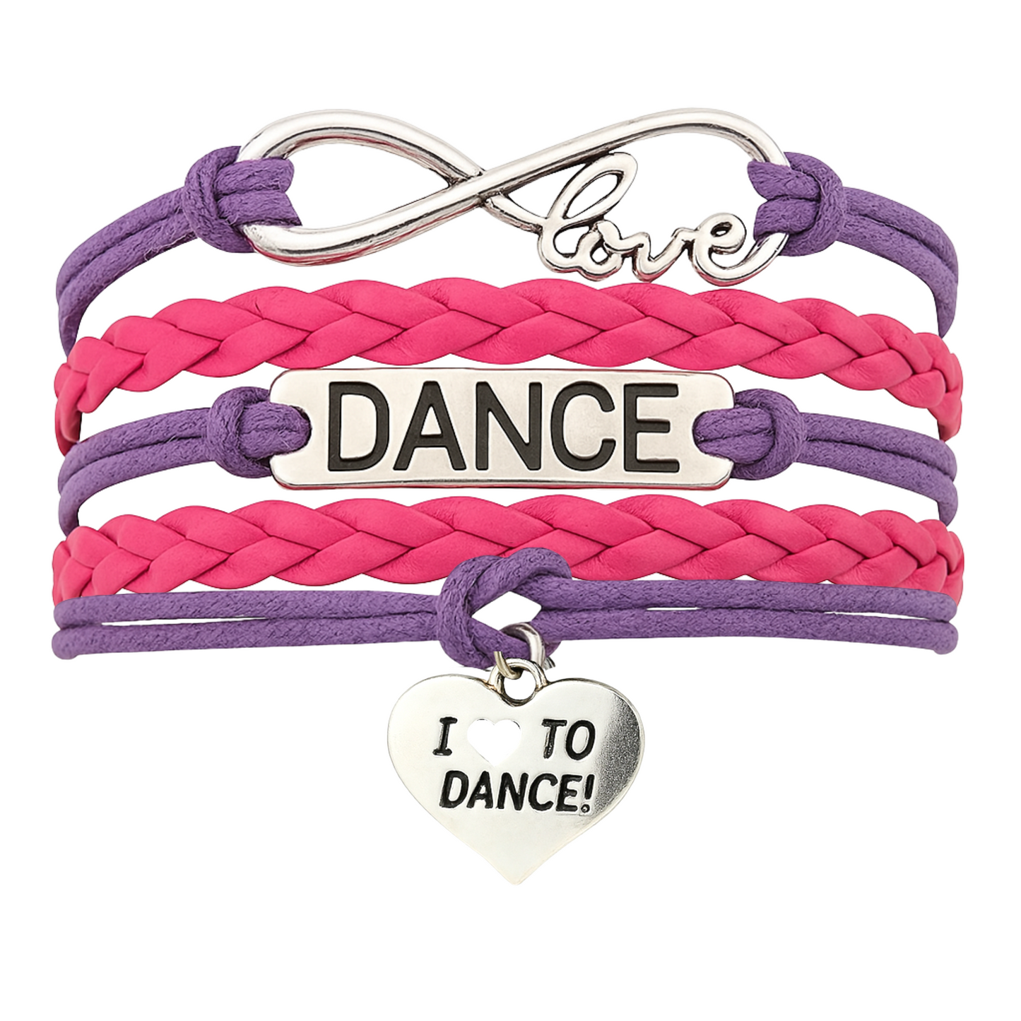 Dance Bracelets-  Pick Colors & Charms