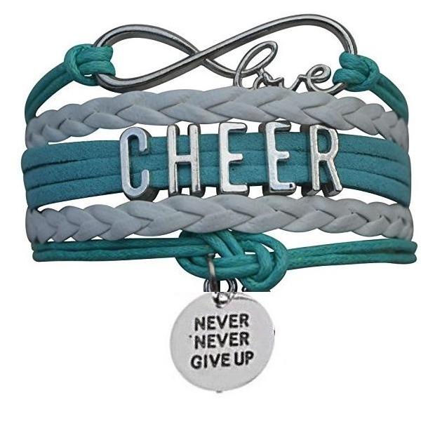 Cheer Bracelet with Inspirational Charms