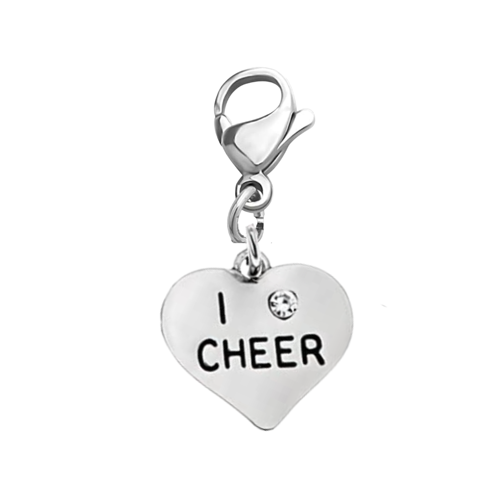 Love Cheer Clip On Zipper Pull