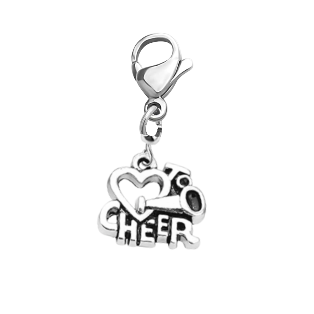 Cheer Clip On Zipper Pull