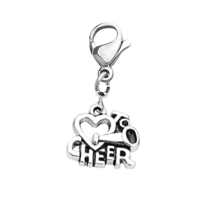 Cheer Clip On Zipper Pull