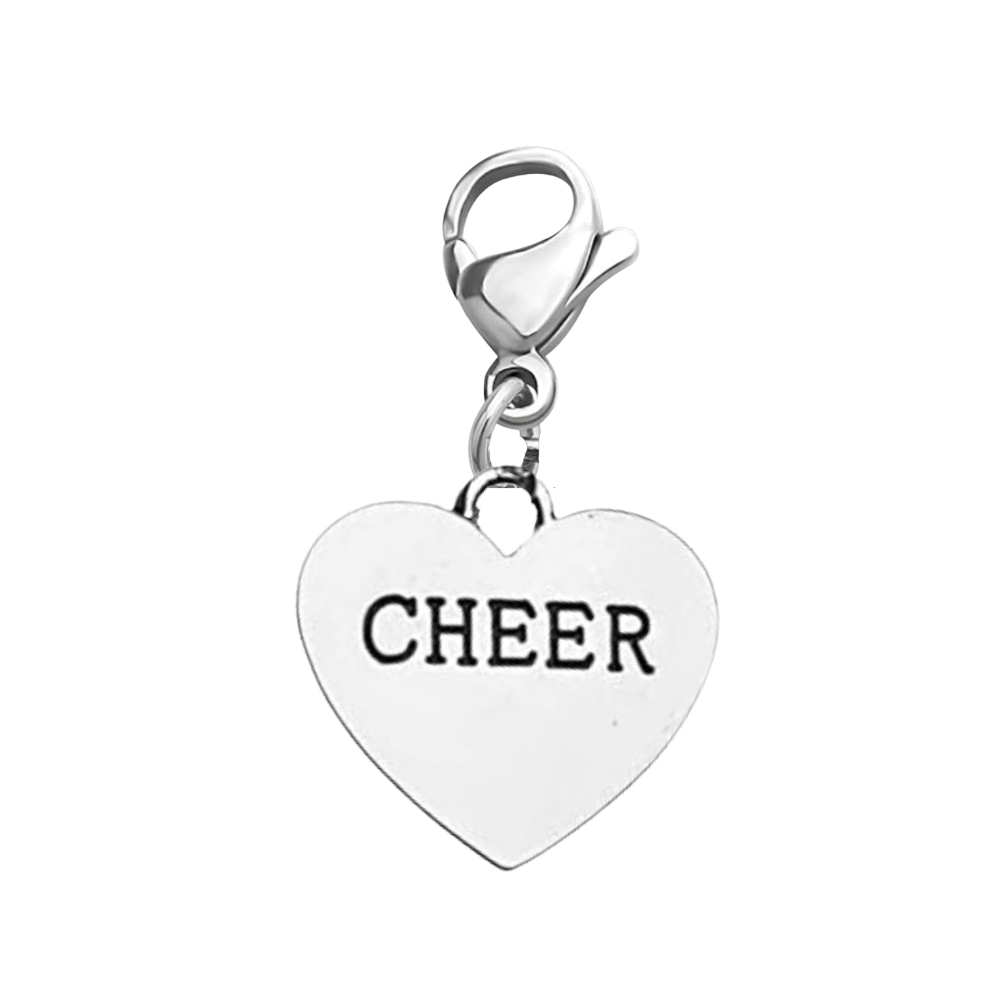 Love Cheer Clip On Zipper Pull