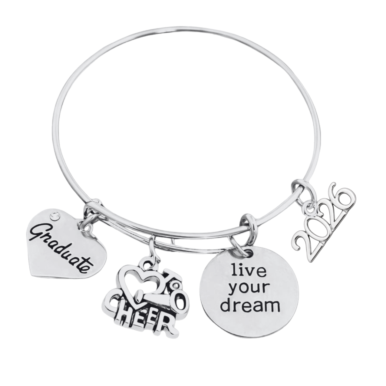 2026 Sports Graduation Bracelet - Live Your Dream- Pick Activity