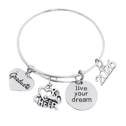 2026 Sports Graduation Bracelet - Live Your Dream- Pick Activity
