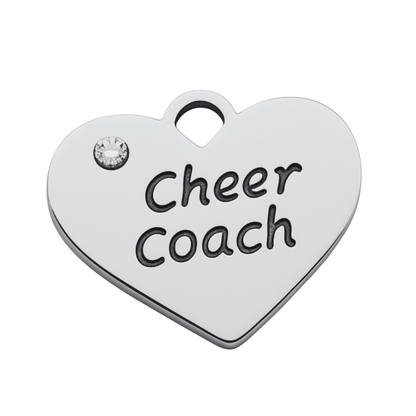 Cheer Coach Charm