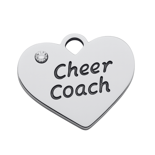 Cheer Coach Charm