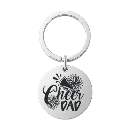 Cheer Dad Keychain