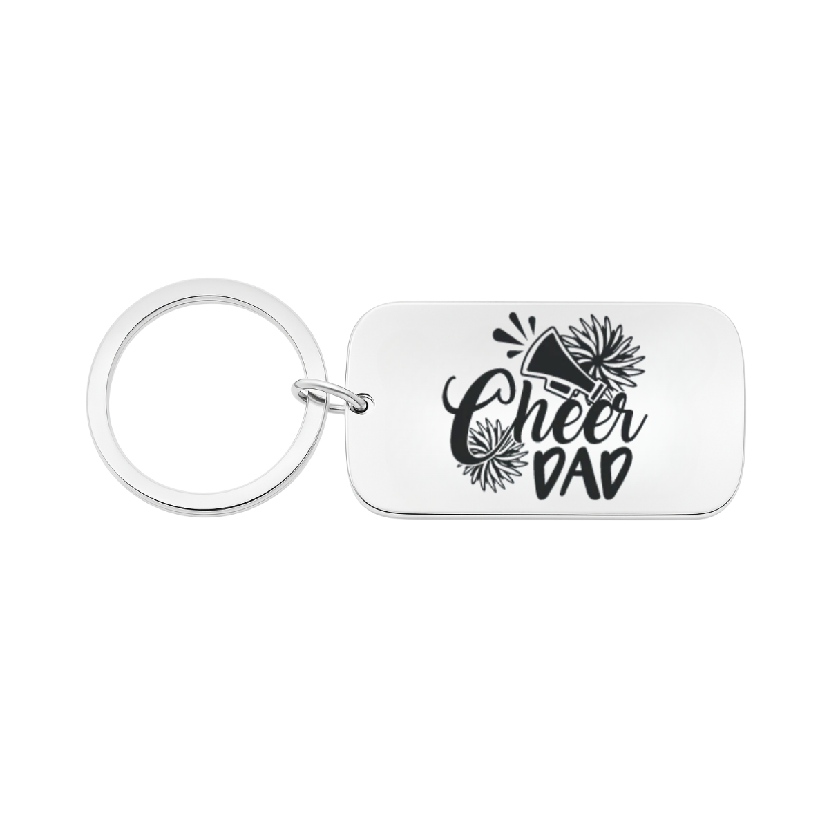 Cheer Dad Keychain