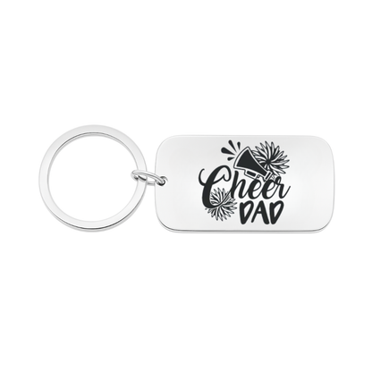 Cheer Dad Keychain