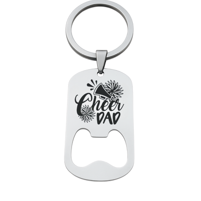 Cheer Dad Keychain