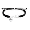 Heart Cheer Charm / Black