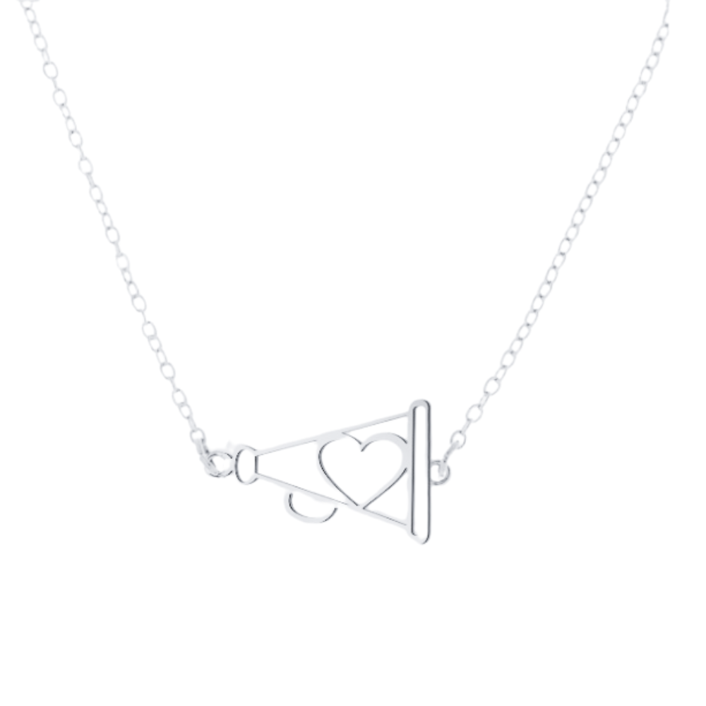 Cheer Megaphone Necklace