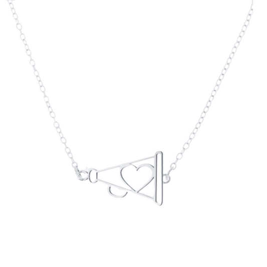 Cheer Megaphone Necklace