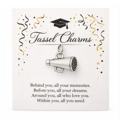 Cheer Graduation Tassel Charm