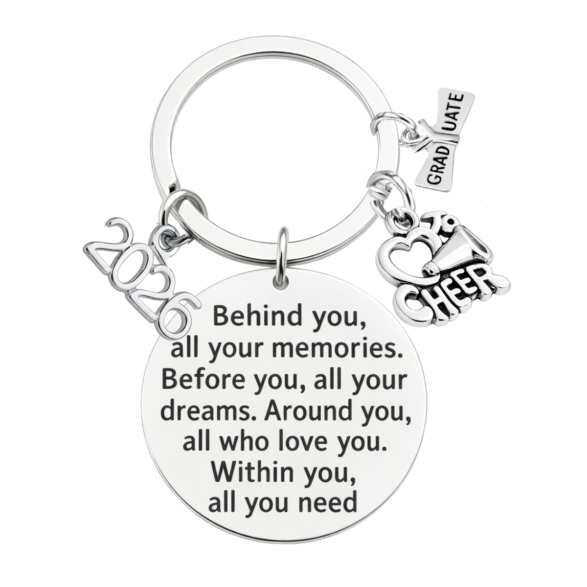 2026 Sports Graduation Keychain -Memories