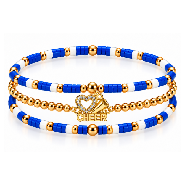 Cheerleader Bracelet Stack