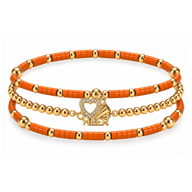 Cheerleader Bracelet Stack