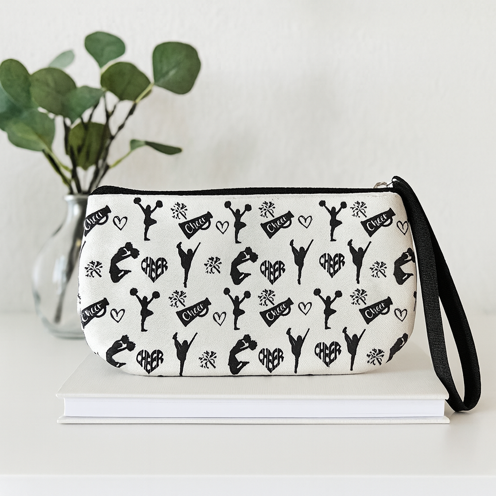Cheer Wristlet Pouch Purse