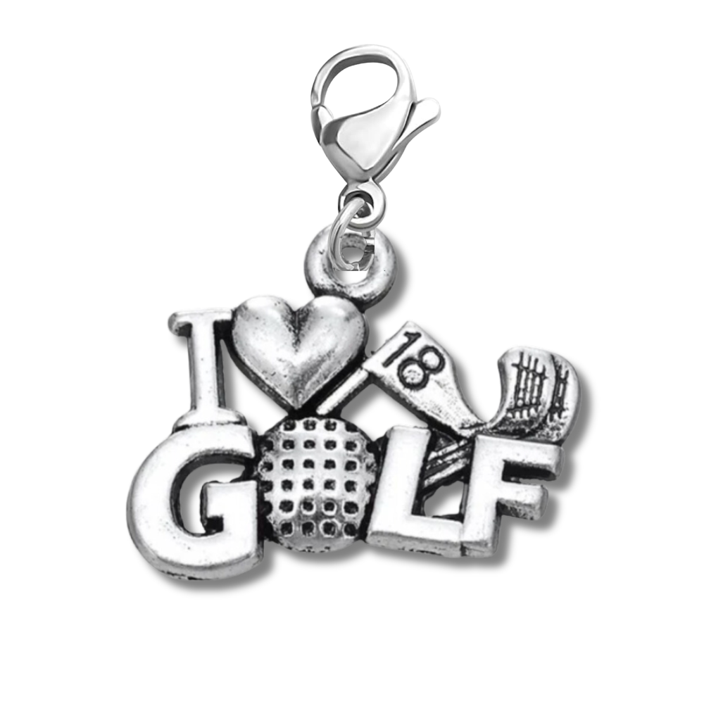 Golf Clip On Zipper Pull- Pick Style