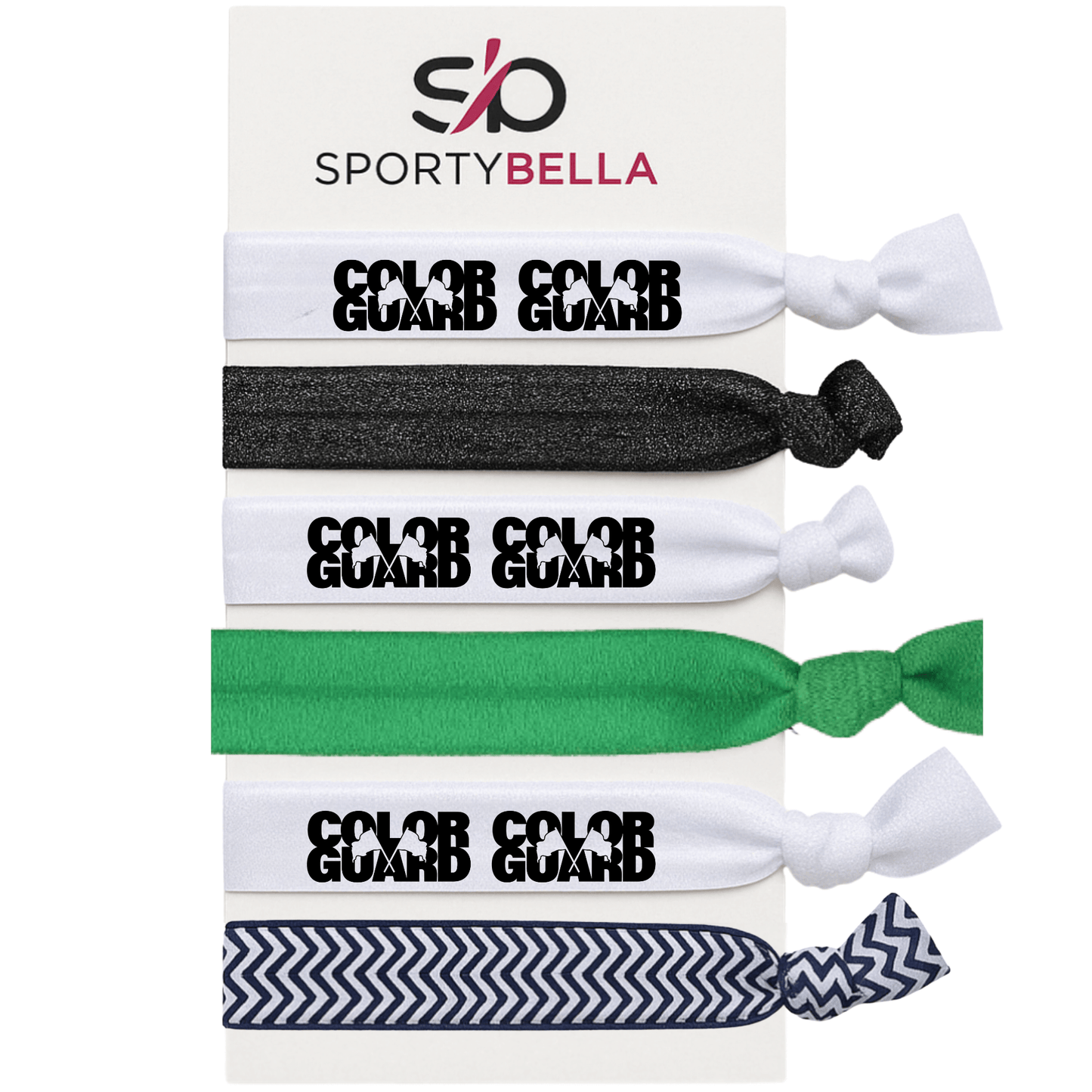 Color Guard Hair Ties