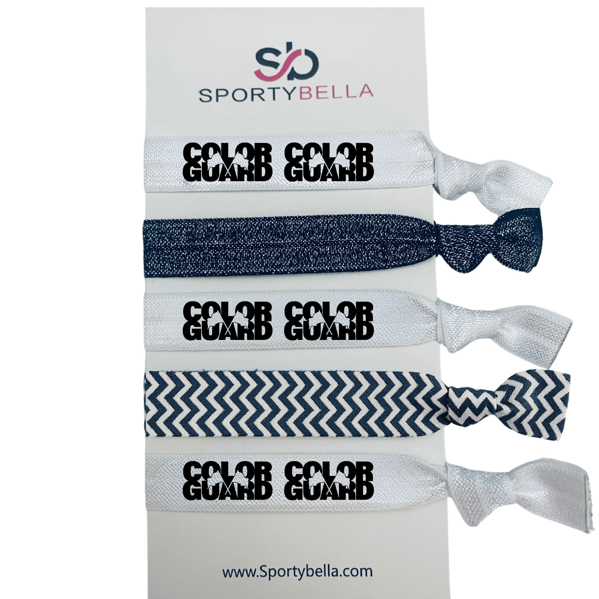 Color Guard Hair Ties