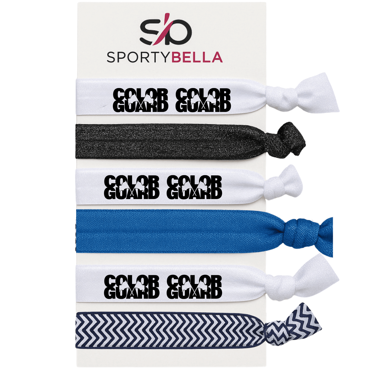 Color Guard Hair Ties