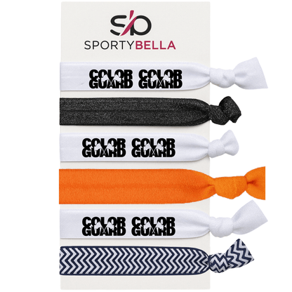Color Guard Hair Ties