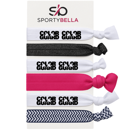 Color Guard Hair Ties
