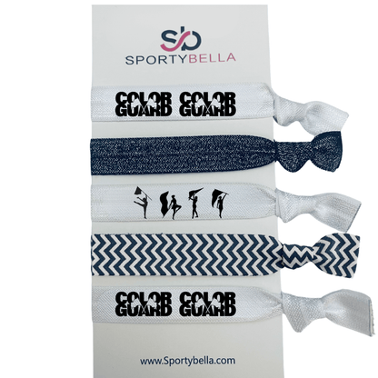 Color Guard Hair Ties